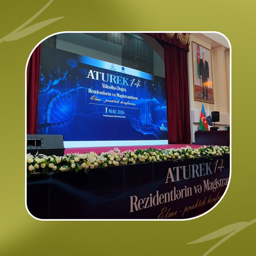 Zeytun Pharmaceuticals ATUREK 14 elmi-praktik konfransına dəstək oldu